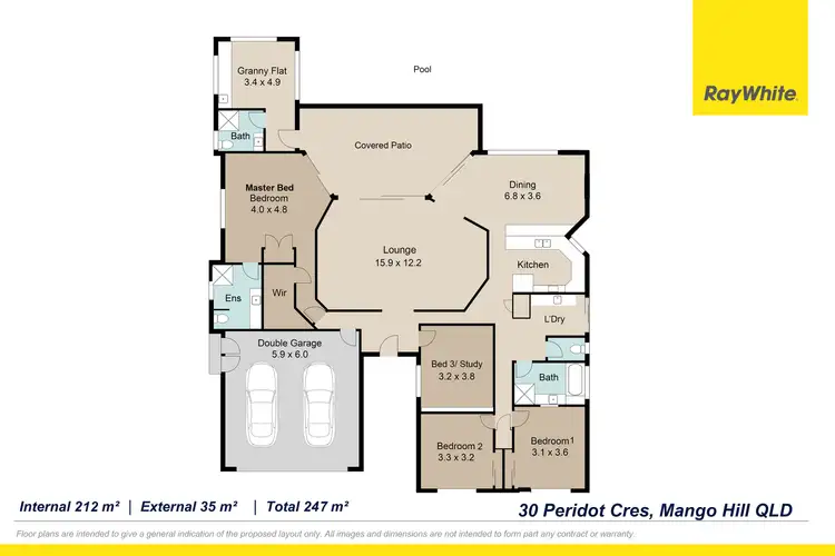 Floorplan of Homely house listing, 30 Peridot Crescent, Mango Hill QLD 4509