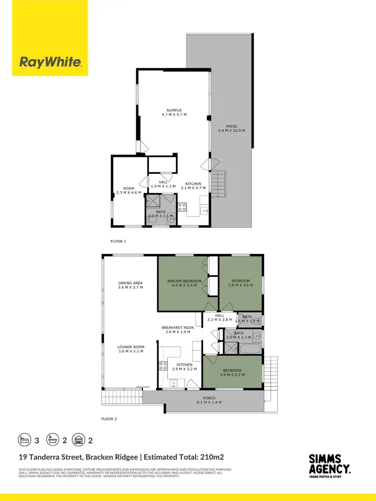 Floorplan of Homely house listing, 19 Tanderra Street, Bracken Ridge QLD 4017