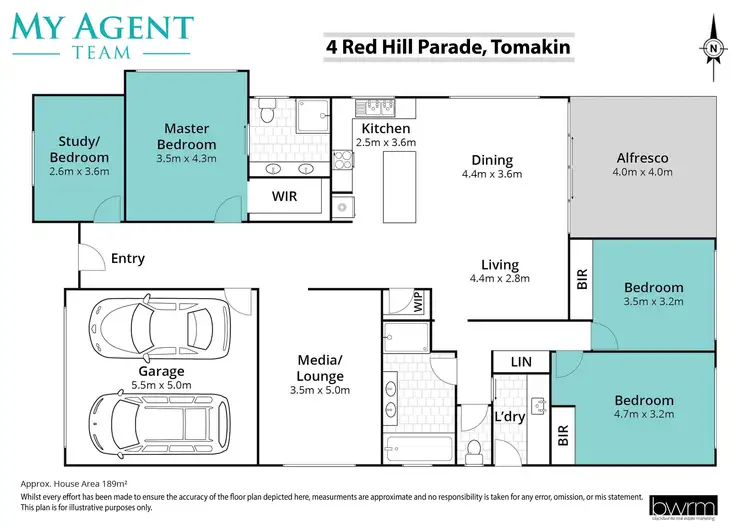 Floorplan of Homely house listing, 4 Red Hill Parade, Tomakin NSW 2537