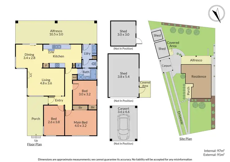 Floorplan of Homely house listing, 5 Cindy Court, Ferntree Gully VIC 3156
