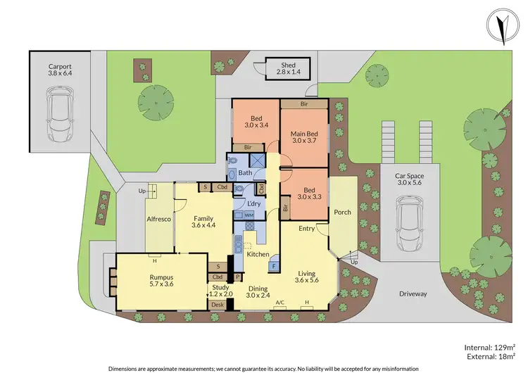 Floorplan of Homely unit listing, 1/9 Dobson Street, Ferntree Gully VIC 3156