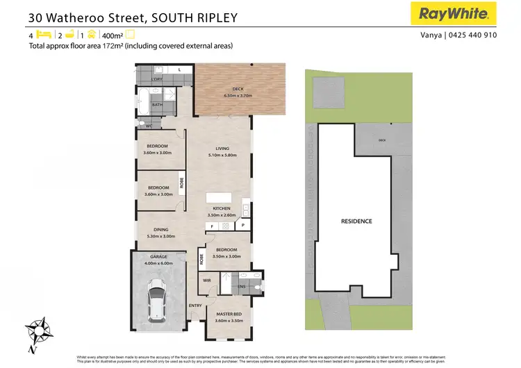 Floorplan of Homely house listing, 30 Watheroo Street, South Ripley QLD 4306