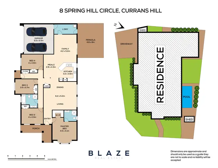 Floorplan of Homely house listing, 8 Spring Hill Circle, Currans Hill NSW 2567