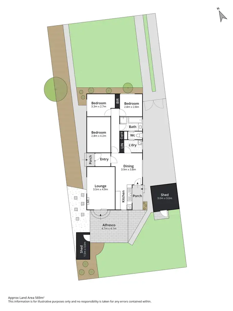 Floorplan of Homely house listing, 19 Plantation Road, Corio VIC 3214