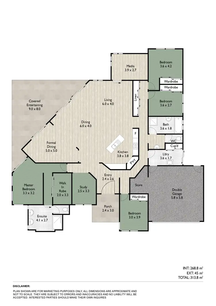 Floorplan of Homely house listing, 1 Echidna Parade, North Lakes QLD 4509