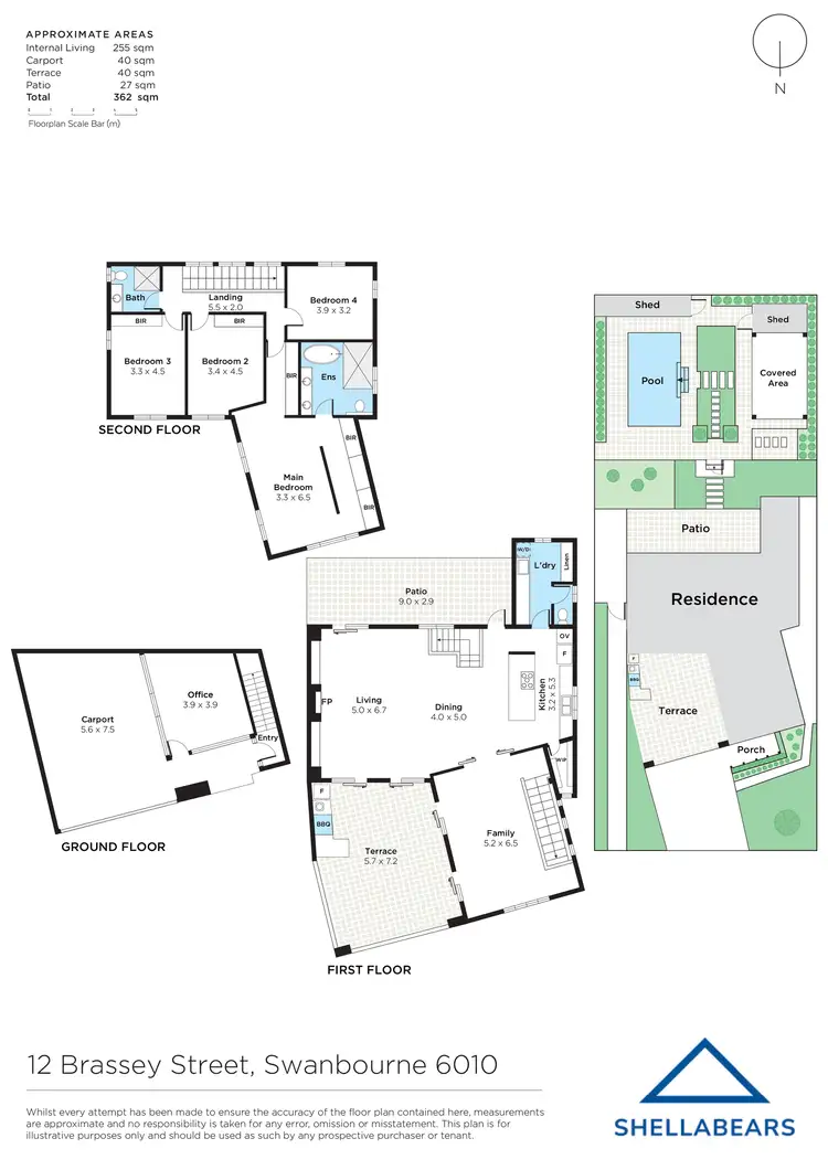 Floorplan of Homely house listing, 12 Brassey Street, Swanbourne WA 6010