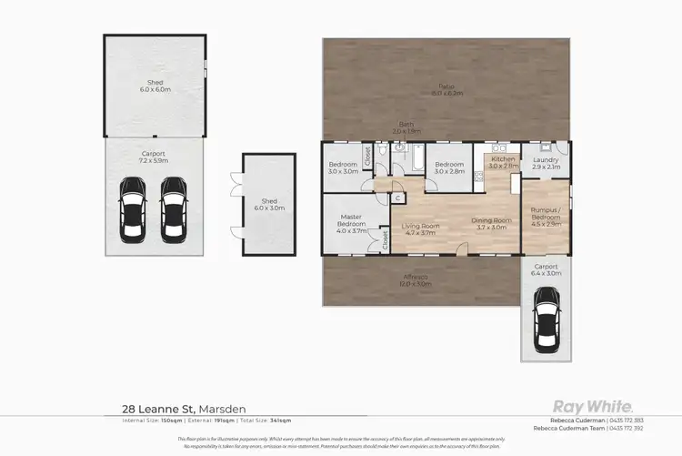 Floorplan of Homely house listing, 28 Leanne Street, Marsden QLD 4132
