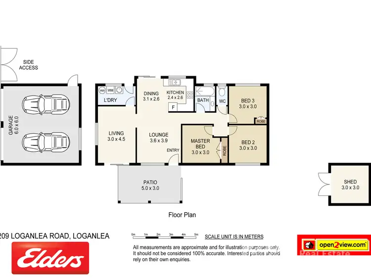 Floorplan of Homely house listing, 209 Loganlea Road, Loganlea QLD 4131