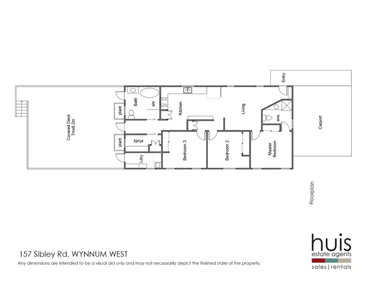 Floorplan of Homely house listing, 157 Sibley Road, Wynnum West QLD 4178