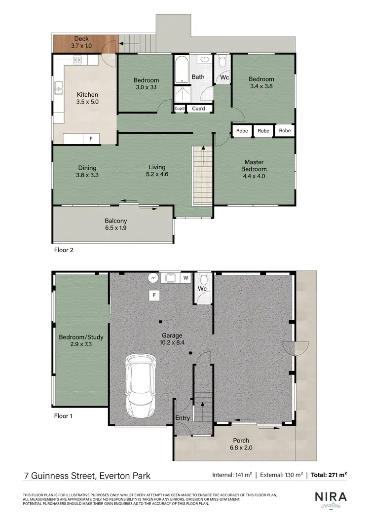 Floorplan of Homely house listing, 7 Guinness Street, Everton Park QLD 4053
