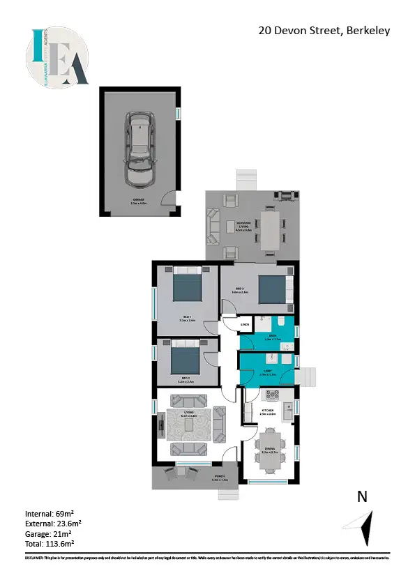 Floorplan of Homely house listing, 20 Devon Street, Berkeley NSW 2506