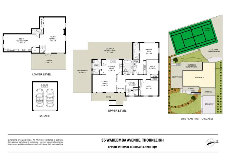 Floorplan of Homely house listing, 35 Wareemba Avenue, Thornleigh NSW 2120