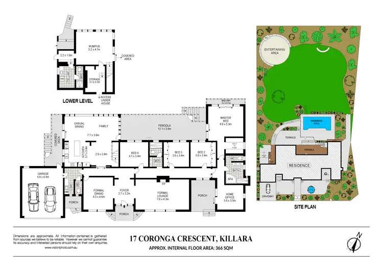 Floorplan of Homely house listing, 17 Coronga Crescent, Killara NSW 2071