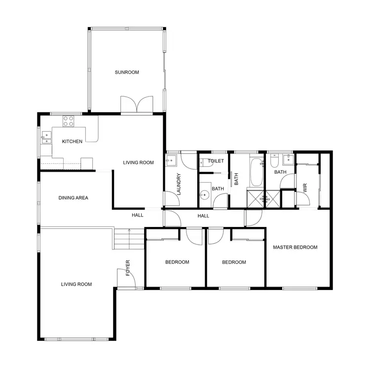 Floorplan of Homely house listing, 7 Cruikshank Street, Wanniassa ACT 2903
