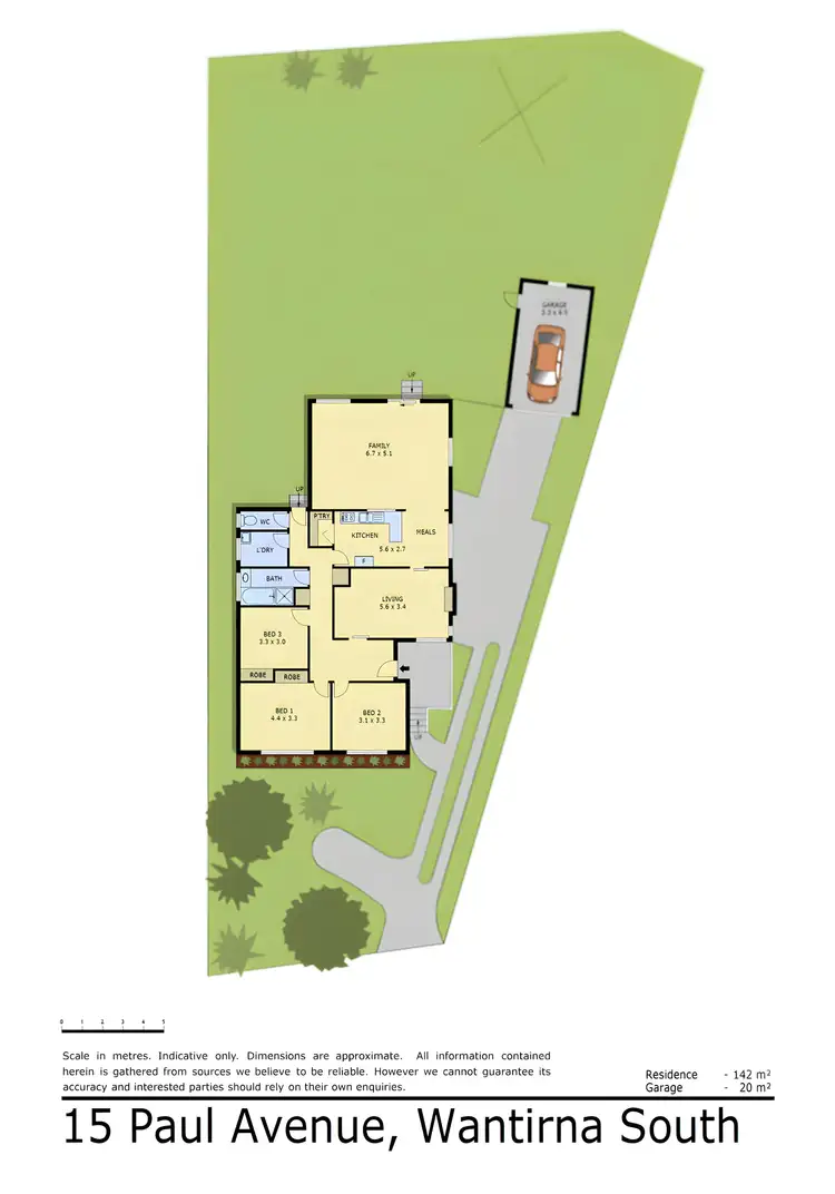 Floorplan of Homely house listing, 15 Paul Avenue, Wantirna South VIC 3152