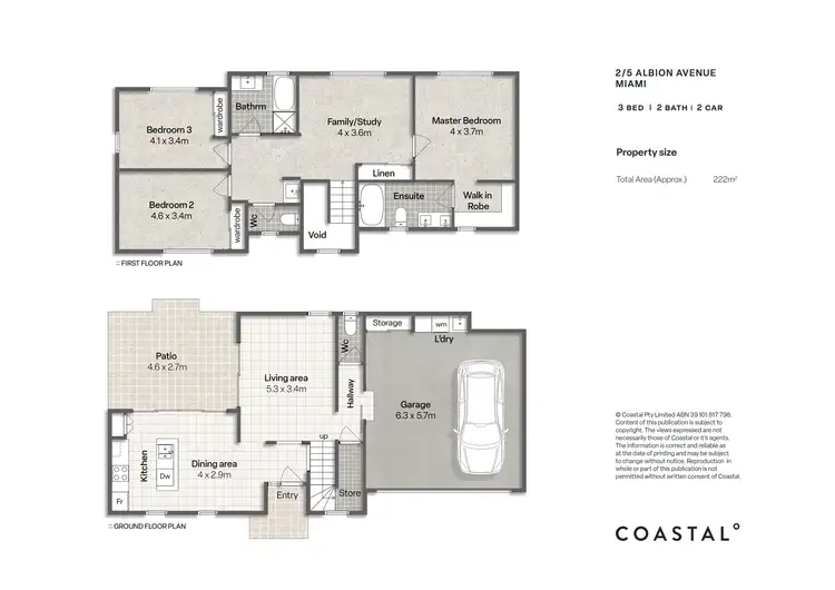 Floorplan of Homely villa listing, 2/5 Albion Avenue, Miami QLD 4220