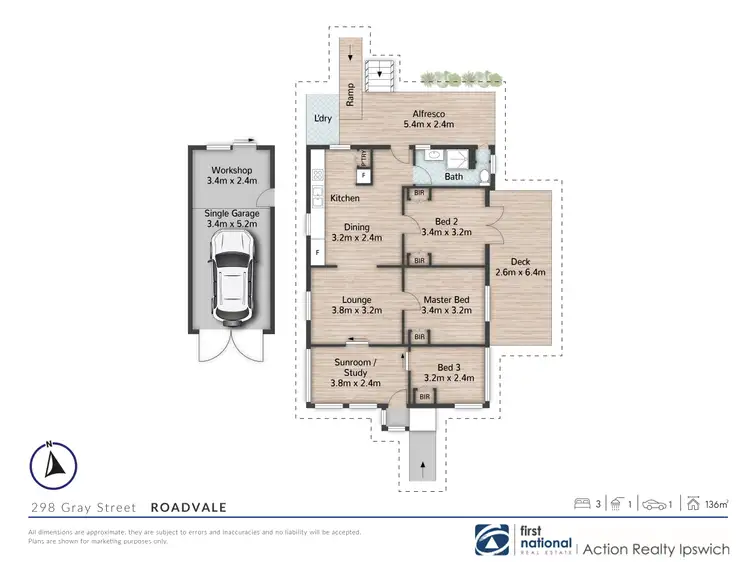 Floorplan of Homely house listing, 298 Gray Street, Roadvale QLD 4310