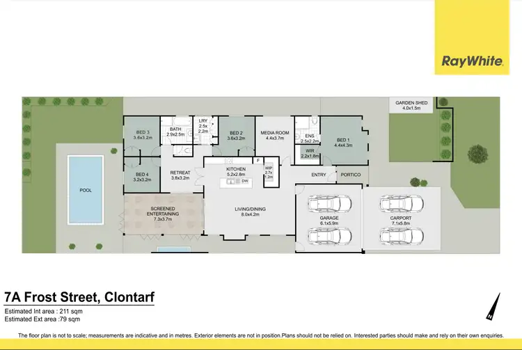 Floorplan of Homely house listing, 7A Frost Street, Clontarf QLD 4019