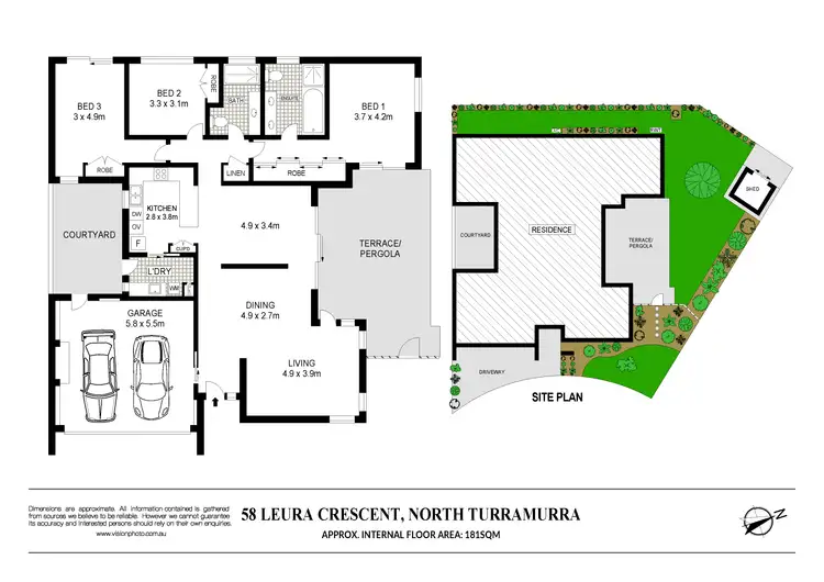 Floorplan of Homely house listing, 58 Leura Crescent, Turramurra NSW 2074