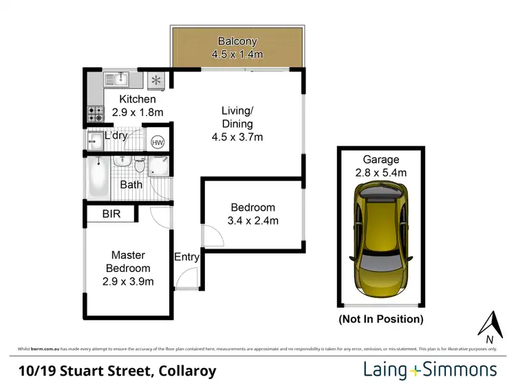 Floorplan of Homely apartment listing, 10/19 Stuart Street, Collaroy NSW 2097