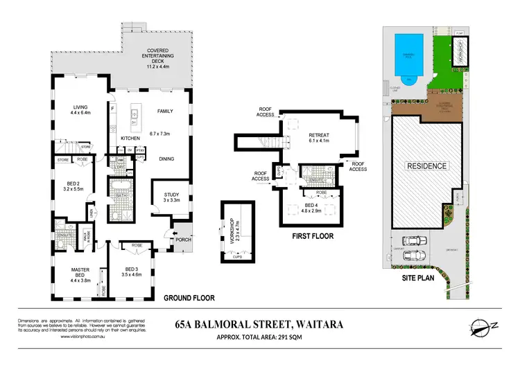 Floorplan of Homely house listing, 65a Balmoral Street, Waitara NSW 2077