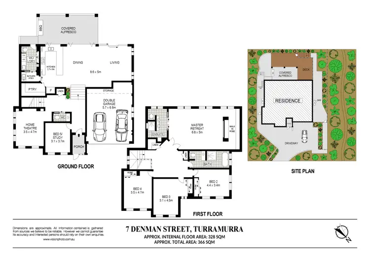 Floorplan of Homely house listing, 7 Denman Street, Turramurra NSW 2074