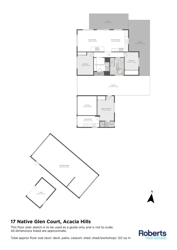 Floorplan of Homely house listing, 17 Native Glen Court, Acacia Hills TAS 7306