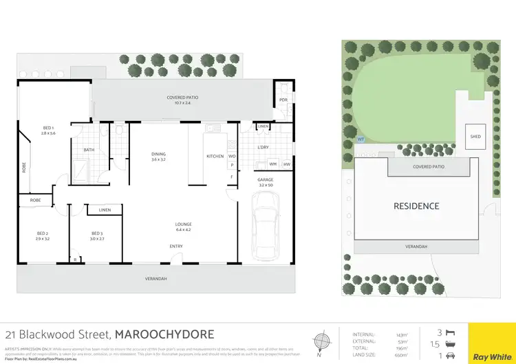 Floorplan of Homely house listing, 21 Blackwood Street, Maroochydore QLD 4558