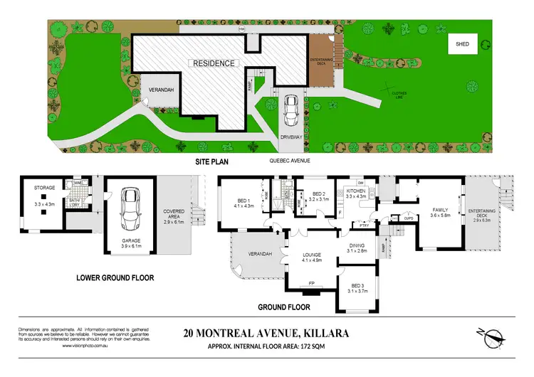 Floorplan of Homely house listing, 20 Montreal Avenue, Killara NSW 2071