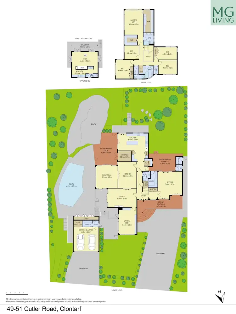 Floorplan of Homely house listing, 49 - 51 Cutler Road, Clontarf NSW 2093