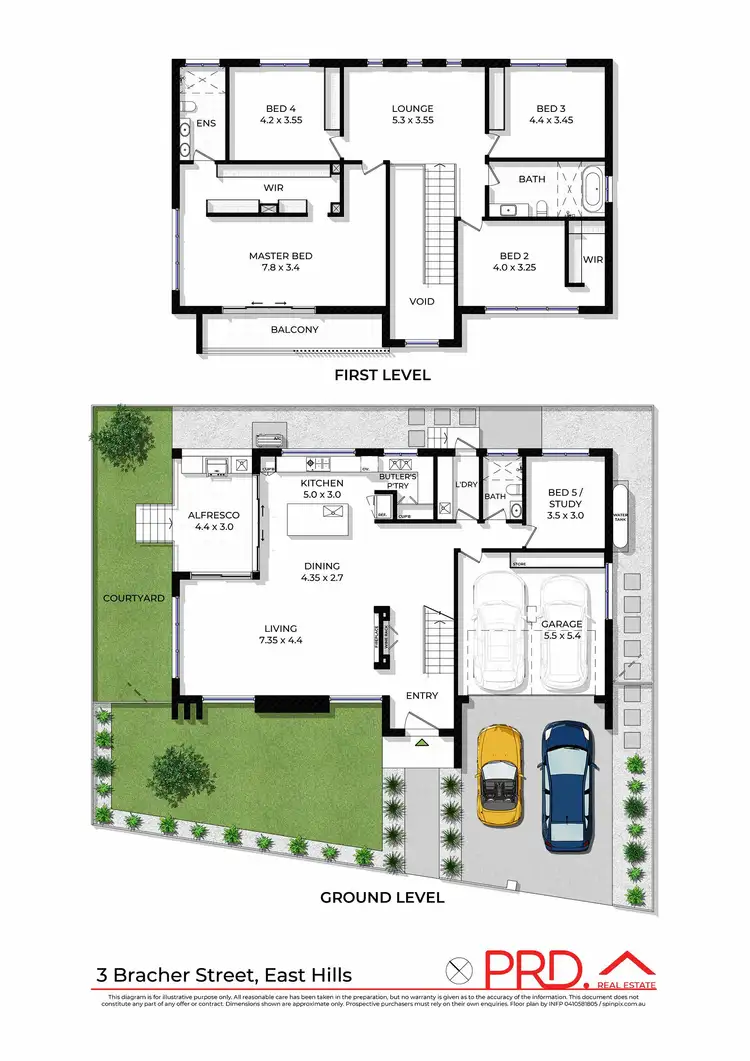 Floorplan of Homely house listing, 3 Bracher Street, East Hills NSW 2213
