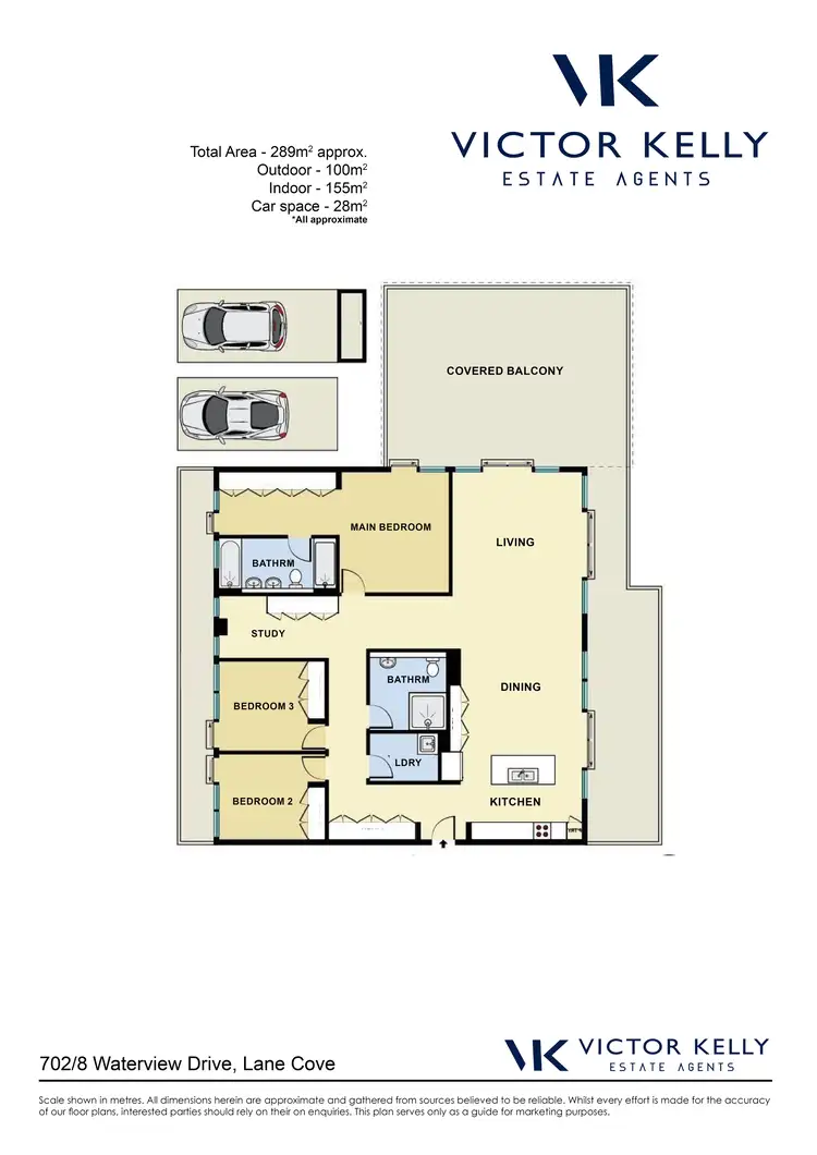 Floorplan of Homely apartment listing, 702/8 Waterview Drive, Lane Cove NSW 2066