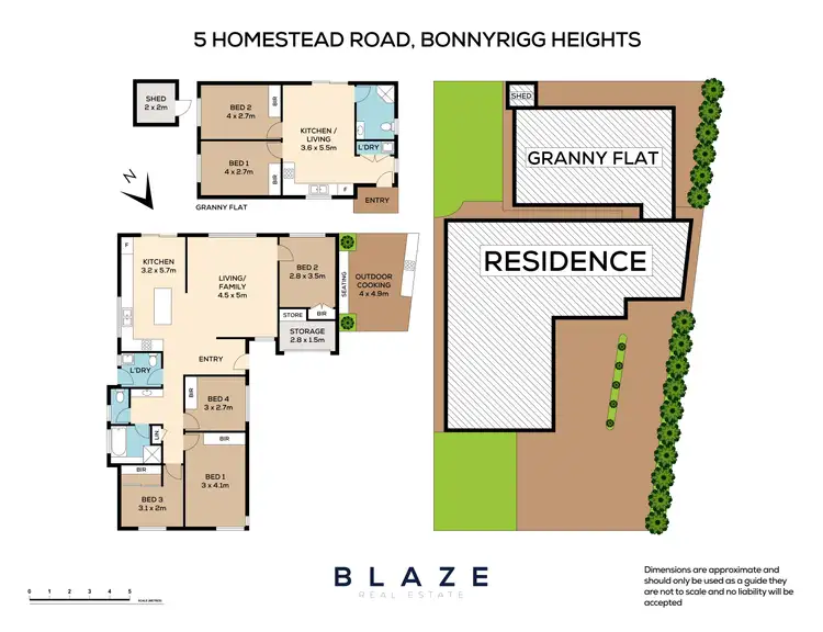 Floorplan of Homely house listing, 5 Homestead Road, Bonnyrigg Heights NSW 2177