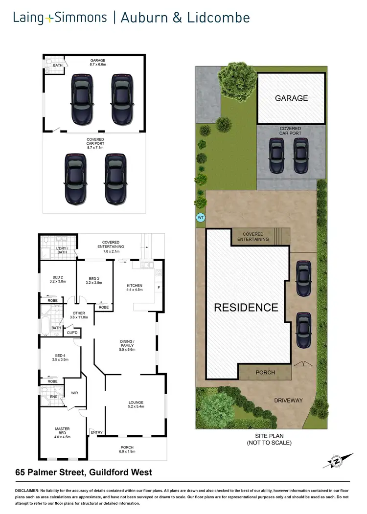 Floorplan of Homely house listing, 65 Palmer St, Guildford NSW 2161