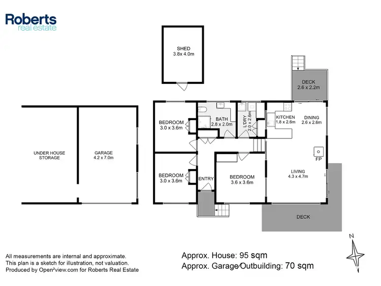 Floorplan of Homely house listing, 54 Jetty Road, Coles Bay TAS 7215