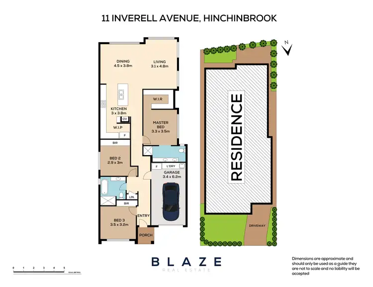 Floorplan of Homely house listing, 11 Inverell Avenue, Hinchinbrook NSW 2168