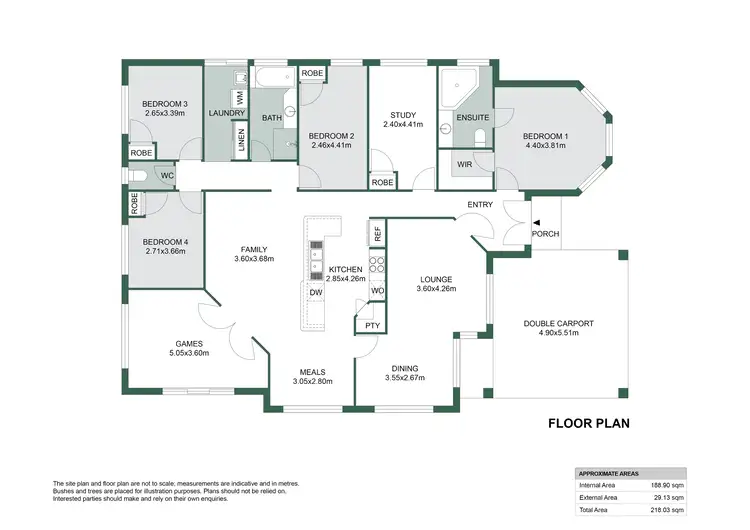 Floorplan of Homely house listing, 26 Harlequin Mews, Greenfields WA 6210