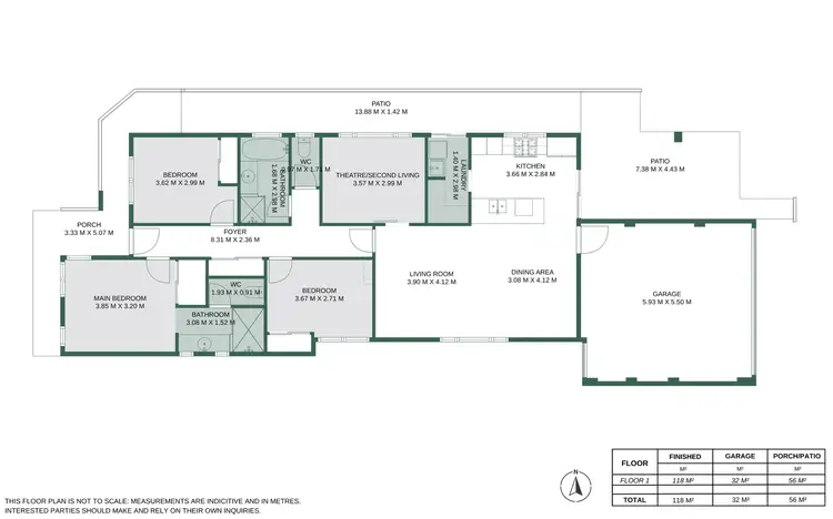 Floorplan of Homely house listing, 34 Alice Street, Yalyalup WA 6280