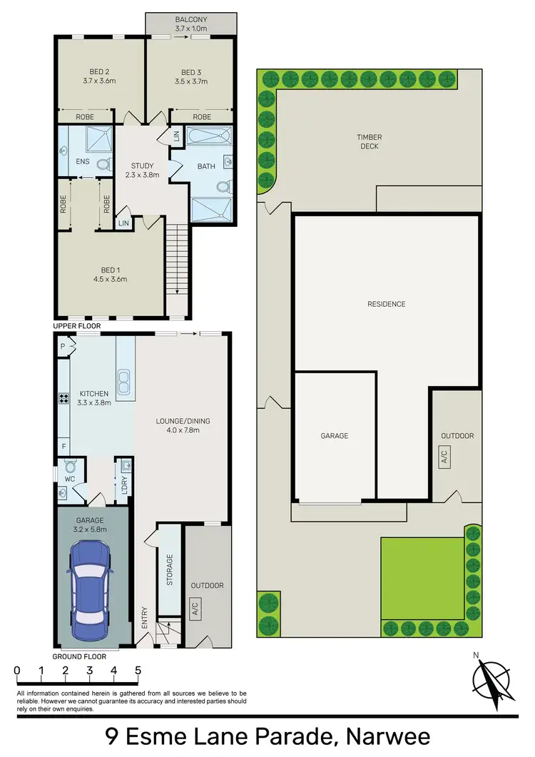Floorplan of Homely house listing, 9 Esme Lane Parade, Narwee NSW 2209