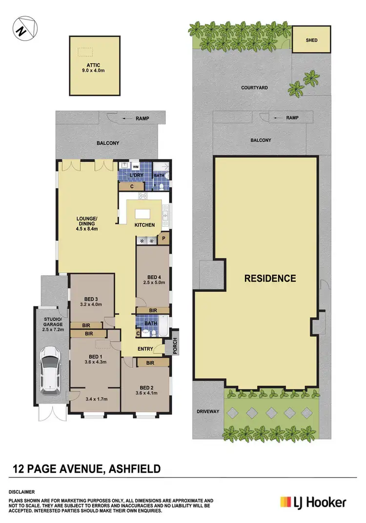 Floorplan of Homely house listing, 12 Page Avenue, Ashfield NSW 2131