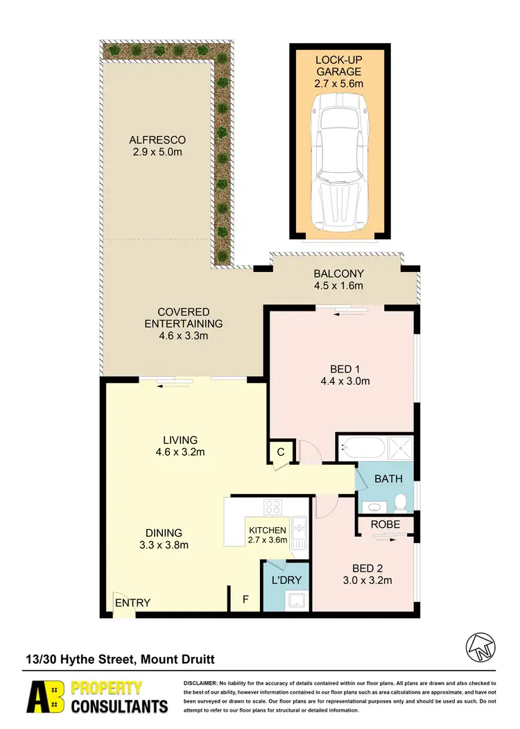 Floorplan of Homely unit listing, 13/30 Hythe Street, Mount Druitt NSW 2770