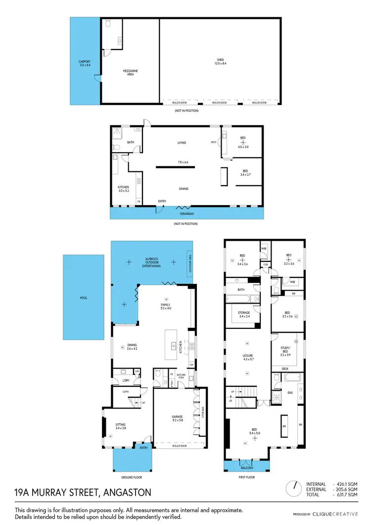 Floorplan of Homely house listing, 19a Murray Street, Angaston SA 5353