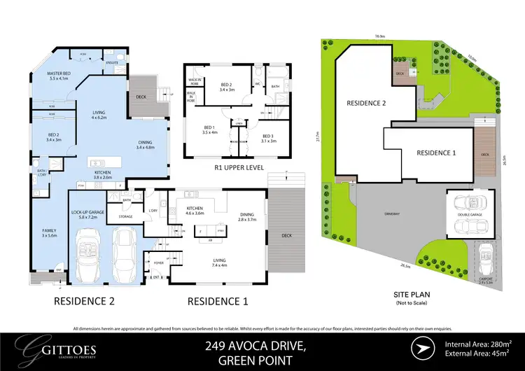 Floorplan of Homely house listing, 249 Avoca Drive, Green Point NSW 2251