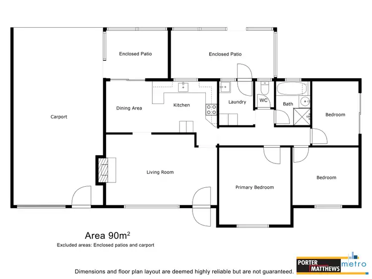 Floorplan of Homely house listing, 35 Cumberland Road, Forrestfield WA 6058