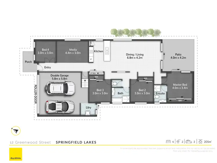 Floorplan of Homely house listing, 12 Greenwood Street, Springfield Lakes QLD 4300