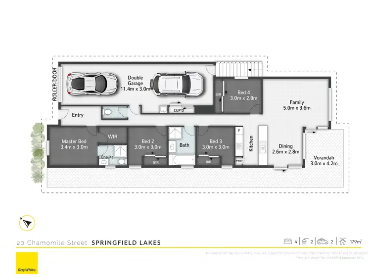 Floorplan of Homely house listing, 20 Chamomile Street, Springfield Lakes QLD 4300