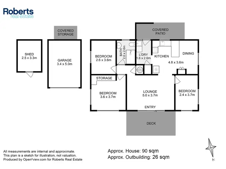 Floorplan of Homely house listing, 2 Beattie Avenue, Bicheno TAS 7215