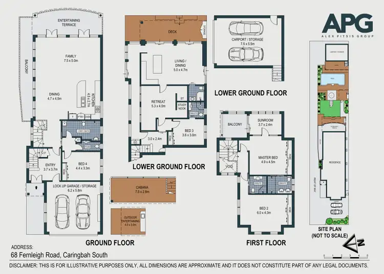 Floorplan of Homely house listing, 68 Fernleigh Road, Caringbah South NSW 2229