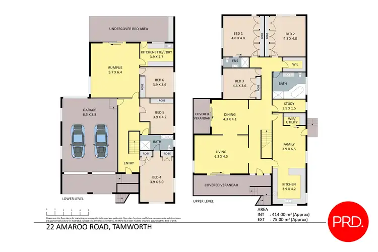 Floorplan of Homely house listing, 22 Amaroo Road, Tamworth NSW 2340