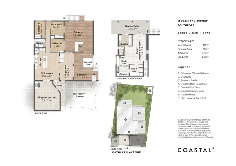 Floorplan of Homely house listing, 11 Kathleen Avenue, Southport QLD 4215